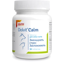 Витаминно-минеральный комплекс Dolfos Dolvit Calm для успокоения и уменьшения стресса у собак и кошек 30 табл. (3749-30): Производитель Dolfos