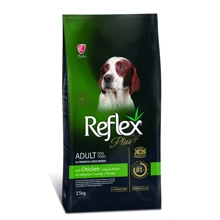 Cухий корм Reflex Plus Adult Dog Food with Chicken for Medium & Large Breeds для собак середніх і великих порід з куркою 15 кг (RFX-203: Тип Сухой корм