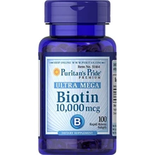 Puritan's Pride Biotin 10,000 mcg 100 caps Биотин: Тип Витамин B