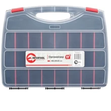 Органайзер Intertool BX-4003 19", 480х380х80 мм: Тип органайзер