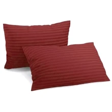 Набір наволочок LightHouse Sateen Stripe Red Wine 50х70см 2шт (603876): Тип наволочка