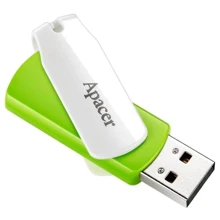 USB-флешка Apacer AH335 16GB USB 2.0 Green/White (AP16GAH335G-1): Стандарт USB USB 2.0