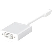 Адаптер Moshi Adapter Apple Mini DisplayPort to VGA Silver (99MO023201): Колір сріблястий