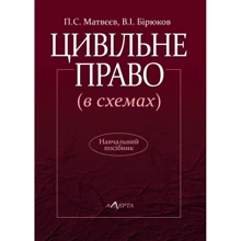 П. С. Матвєєв, В. І. Бірюков: Цивільне право (у схемах). Навчальний посібник: Виробник Алерта