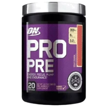 Предтренировочный комплекс Optimum Nutrition Pro Pre 360 g /20 servings/ Fruit Punch: Тип Комплекс до тренировки