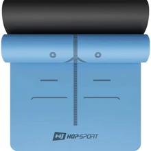 Коврик для фитнеса Hop-Sport PU 0.5см 183 x 68 см HS-P005GM темно-синий (5902308230231): Производитель Hop-Sport
