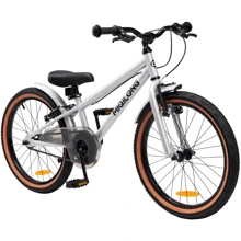 Дитячий велосипед Miqilong ST 20" сріблястий (RBB-ST20-SILVER): Тип 2х колісний велосипед
