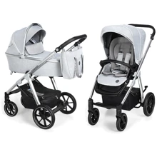Универсальная коляска 2в1 Baby Design BUENO 27 LIGHT GRAY (без вышивки): Тип коляски универсальная коляска (2-в-1)