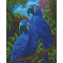 Картина по номерам Art Craft Голубые ары 40х50 см (11639-AC): Производитель Art Craft