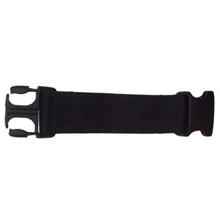Аксессуар для рюкзака Deuter Extension strap 40cm black: Тип аксессуара Оттяжки, петли
