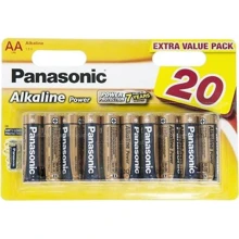 Panasonic LR06 Alkaline Power 20шт (LR6REB/20BW): undefined undefined
