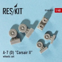 Смоляні колеса RESKIT для літака A-7 (D/E) Corsar II RS48-0019: Виробник RESKIT