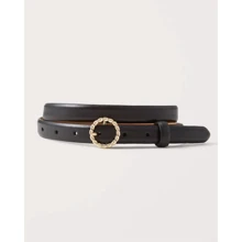 Жіночий ремінь Abercrombie & Fitch XS/S чорний (AF8940W): Стать Женский