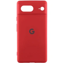 Чехол для телефонов Lakshmi Premium Silicone Case with Logo Full Camera Red for Google Pixel 8: Совместимость Google Pixel 8