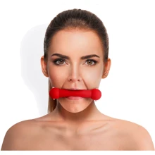 Кляп Art of Sex - Gag Stick Silicon, червоний: Виробник Art of Sex