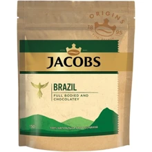 Кофе растворимый Jacobs Brazil 100% Арабика 150 г (8714599108260): Вид напитка кофе растворимый