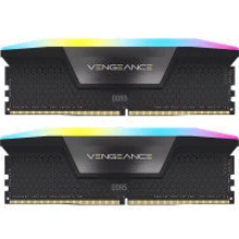 Corsair 64 GB (2x32GB) DDR5 6000 MHz Vengeance RGB Black (CMH64GX5M2B6000C38): Тип DDR5