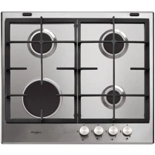 Варильна поверхня газова Whirlpool GMF 6412/IX: Розташування панелі спереду