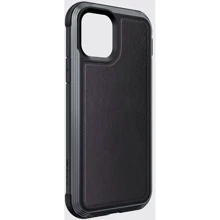 Чехол для iPhone X-Doria Defence Lux Case with MagSafe Black for iPhone 15 Pro Max: Цвет черный
