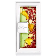 Шоколад Laviva Chocolate White chocolate "Cranberry" 28 % Клюква белый 90 г (UA-0046): Вес, г 90