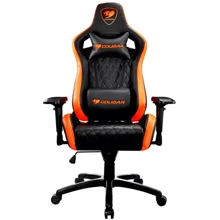 Кресло Cougar черное с оранжевым Armor S: undefined undefined
