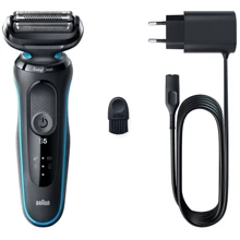 Электробритва Braun Series 5 51-M1000s BLACK / MINT: Тип триммера Нет
