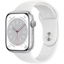 Apple Watch Series 8 45mm GPS Silver Aluminum Case with White Sport Band (MP6N3, MP6Q3) Approved Витринный образец: Производитель Apple