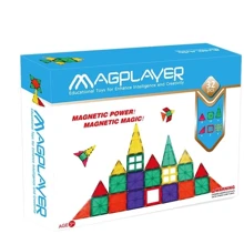 Конструктор Magplayer магнитные плитки 32 эл. (MPL-32): Количество деталей, шт. 32