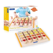 Набор для обучения Guidecraft Manipulatives Счетные цилиндры (G6902): Производитель Guidecraft