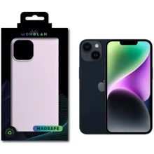 Чехол для iPhone Monblan Silicone Case MagSafe Lilac for iPhone 14: Цвет фиолетовый