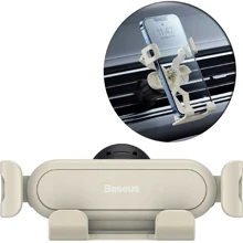 Держатель Baseus Car Holder Air Vent Stable Gravitational White (SUWX010002): Производитель Baseus