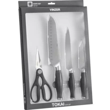 Набор кухонных ножей Vinzer Tokai 4 пр. (50131): Наименование Набор ножей