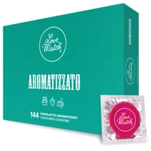 Ароматизовані презервативи Love Match Aromatizzato (Flavoured), 144 шт.: Тип Ароматизовані