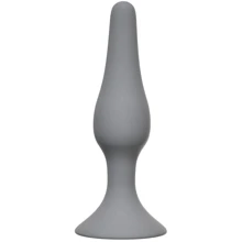 Анальный плаг Slim Anal Plug Medium - Grey, 57420603: Для кого Унисекс