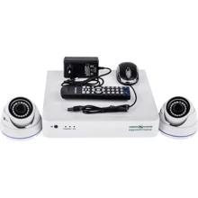 Комплект відеоспостереження Green Vision GV-K-S15/02 1080P (LP6658): Кількість камер в комплекті 2