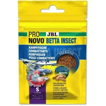 Корм JBL Pronovo Betta Insect Stick S для бойцовых рыбок в виде палочек 20мл/10г 3117000 (167,315): Вид корма Палочки