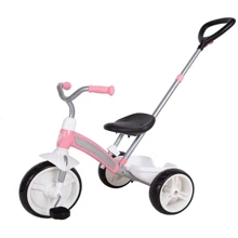 Велосипед трехколесный детский Qplay Elite+ Pink (T180-5Elite+Pink): Тип 3х колесный велосипед
