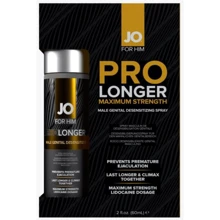 Пролонгує спрей System JO Prolonger Spray with Lidocaine (60 мл), не містить мінеральних масел: Виробник System Jo