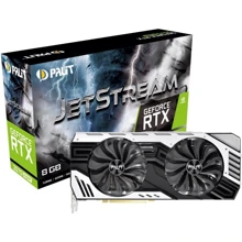 Видеокарта Palit GeForce RTX 2070 SUPER JetStream 8GB (NE6207SS19P2-1040J): Объем памяти, Гб 8