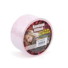 Стрічка для бондажа BONDAGE RIBBON BABY PINK (15 м): Виробник sLash