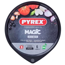 PYREX MAGIC мет.форма кругл для пиццы 30см (MG30BZ6): Крышка Нет