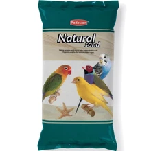 Наполнитель Padovan Natural Sand кварцевый для птичьей клетки 5 кг (PP00235): undefined undefined