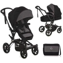 Коляска-трансформер Jane Crosswalk Convert Jet Black, чорний з сірим (5483 / T34): Тип коляски коляска-трансформер