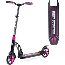 Самокат алюминиевый Best Scooter розовый (48659): Количество колес 2