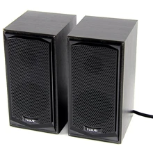 Акустична система Havit HV-SK518 USB Wood Black (RL044243): Формат акустики 2.0