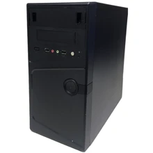 Корпус Delux MK231 Black 450W 12Fan: Форм-фактор материнської плати MicroATX