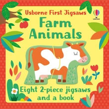 Usborne First Jigsaws: Farm Animals / Первые пазлы: Животные на ферме: Производитель Usborne