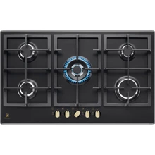 Варочная поверхность Electrolux KGS9536RN: Расположение панели спереди
