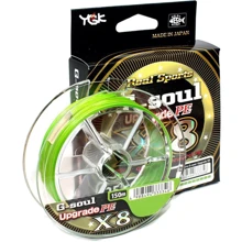 Шнур YGK G-Soul X8 Upgrade 150m (салат.) # 1.2 / 0.185mm 25lb (5545.00.42): Тип Шнур
