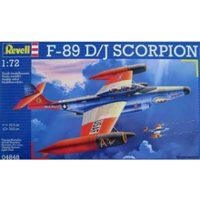 Модель Revell Літак-перехоплювач F-89 D/J Scorpion 1:72 (4848): Виробник Revell